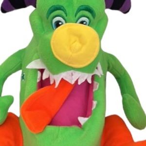 Clearance Sale - Green Monster Stuffed Animal Soft Toy